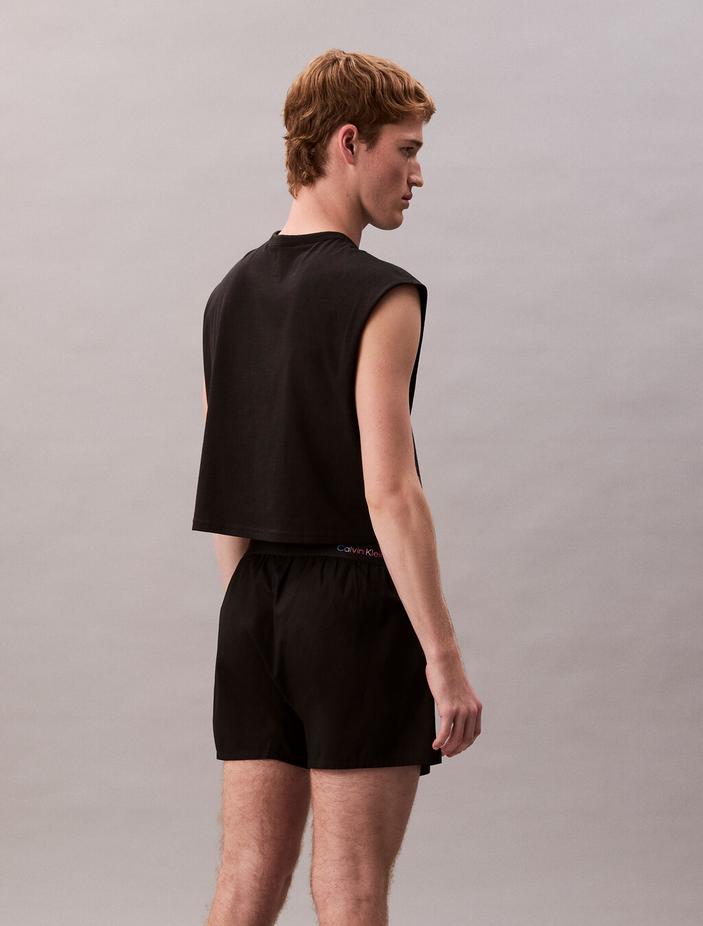 100% Cotton Pride Boxer, Black, hi-res