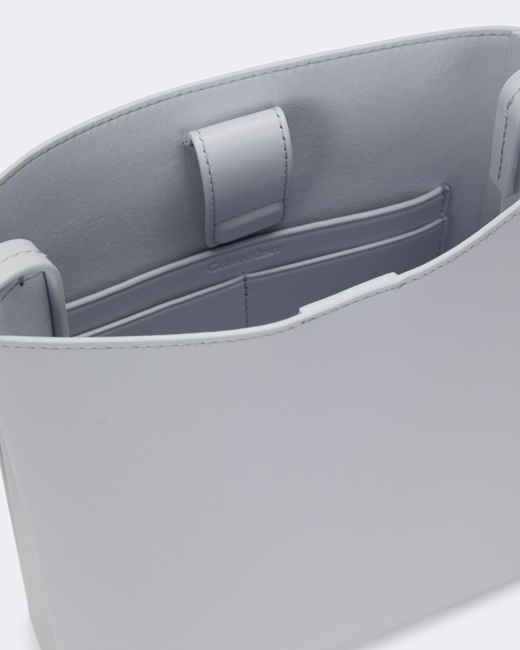Calvin klein leather crossbody sale