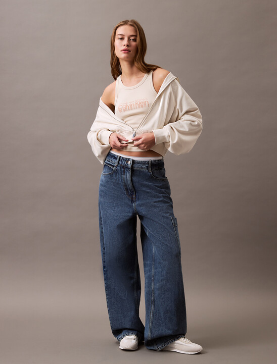 Viscose Rib Knit Tank Top