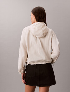 便攜輕便寬版風衣, Chalk, hi-res