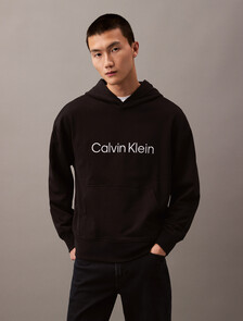 Hero Logo Terry Hoodie, Black Beauty, hi-res