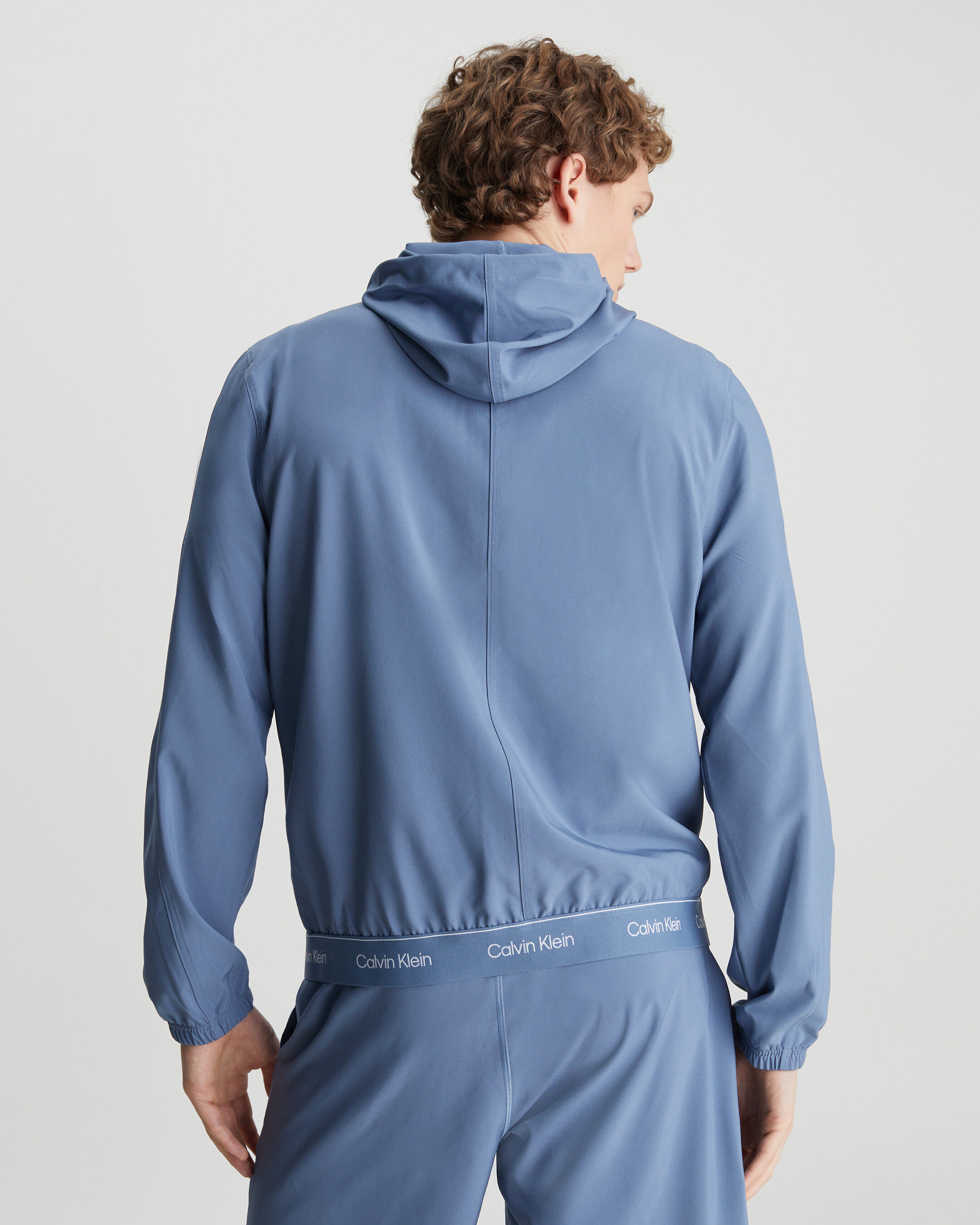 Calvin klein sale black windbreaker