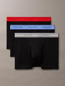 Cotton Classics Trunk 3 Pack, black w/ glacier wb/ black w/ grey heather wb/ bla, hi-res