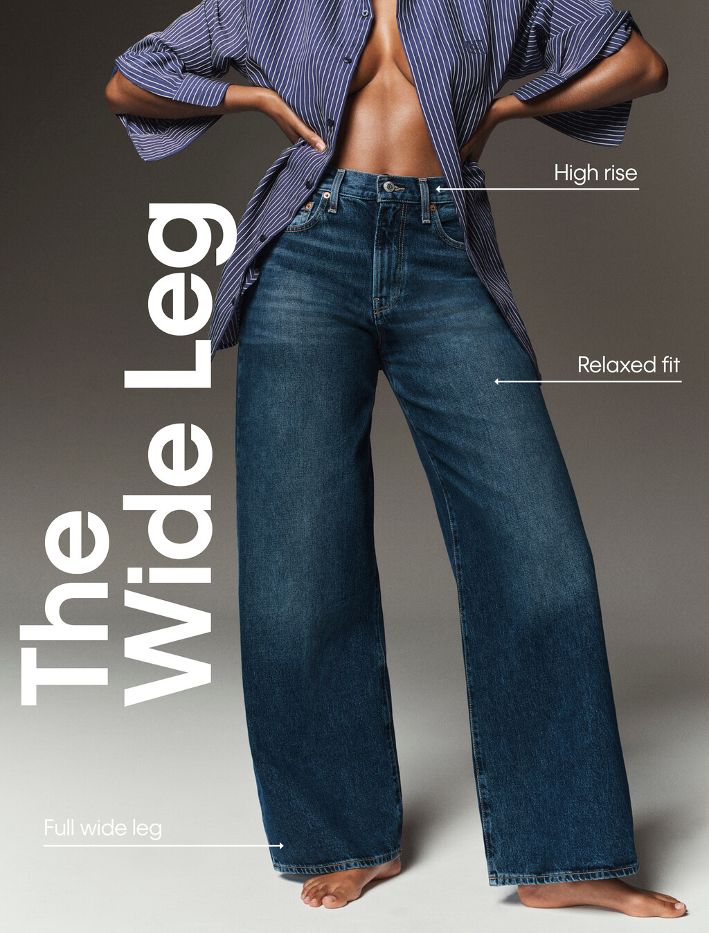 Wide Leg Jeans, DAYTONA, hi-res