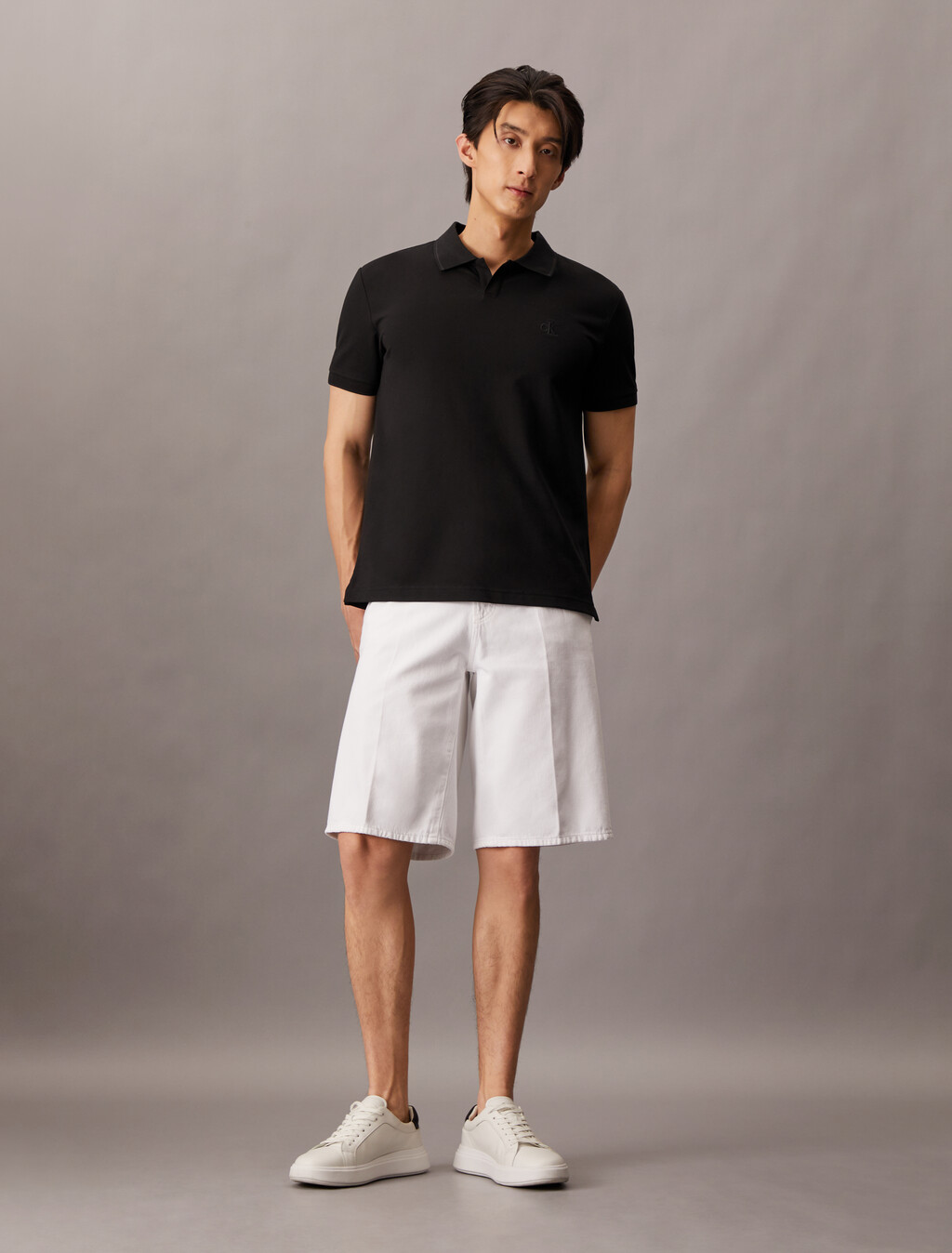 Denim Trouser Shorts, Denim Light, hi-res