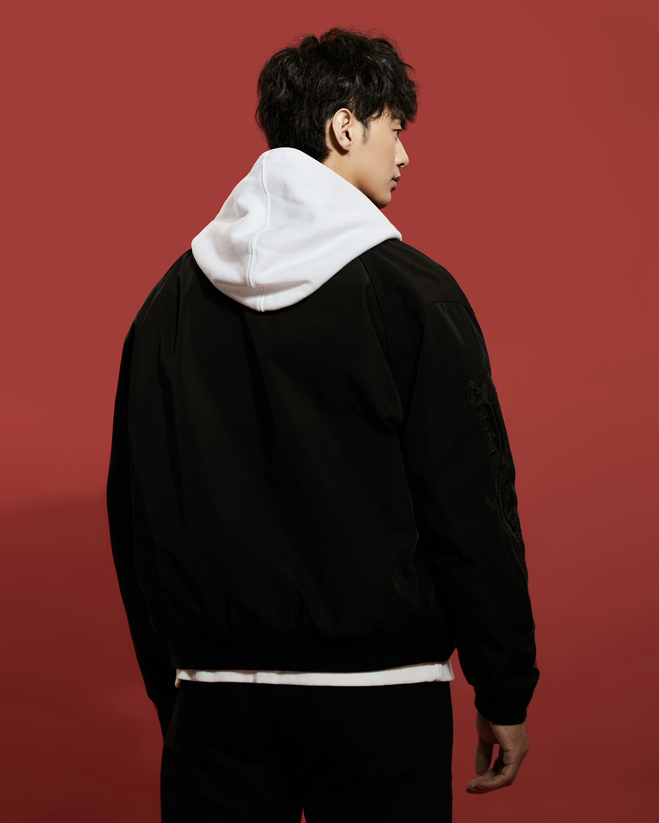 Calvin klein nylon jacket store