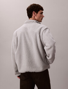Reversible Sherpa Jacket, Greatest Grey, hi-res