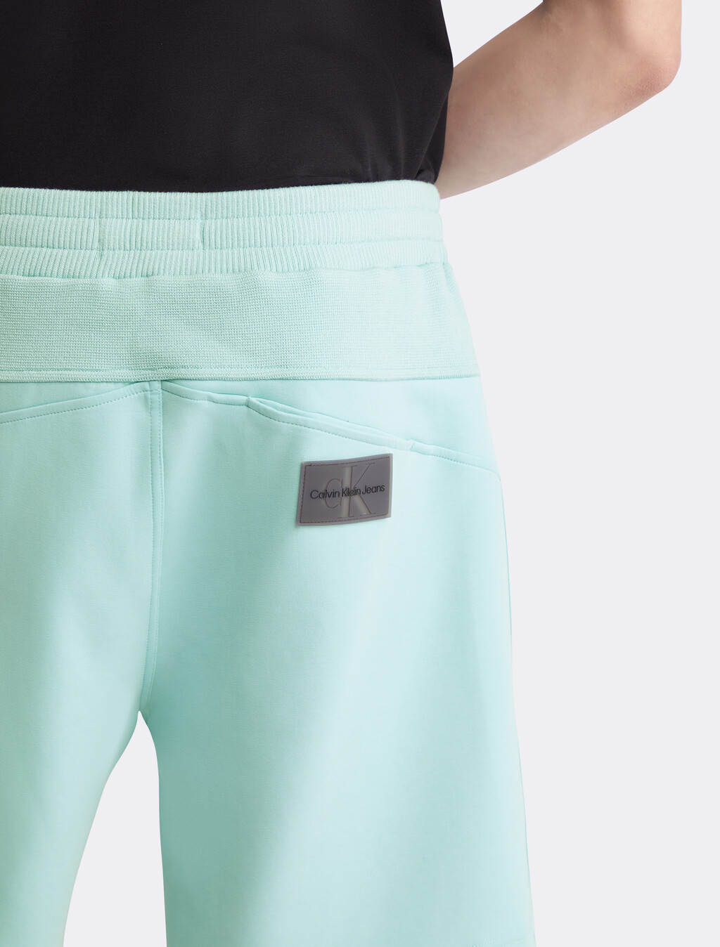 Premium Capsule Relaxed Shorts, Pastel Turquoise, hi-res