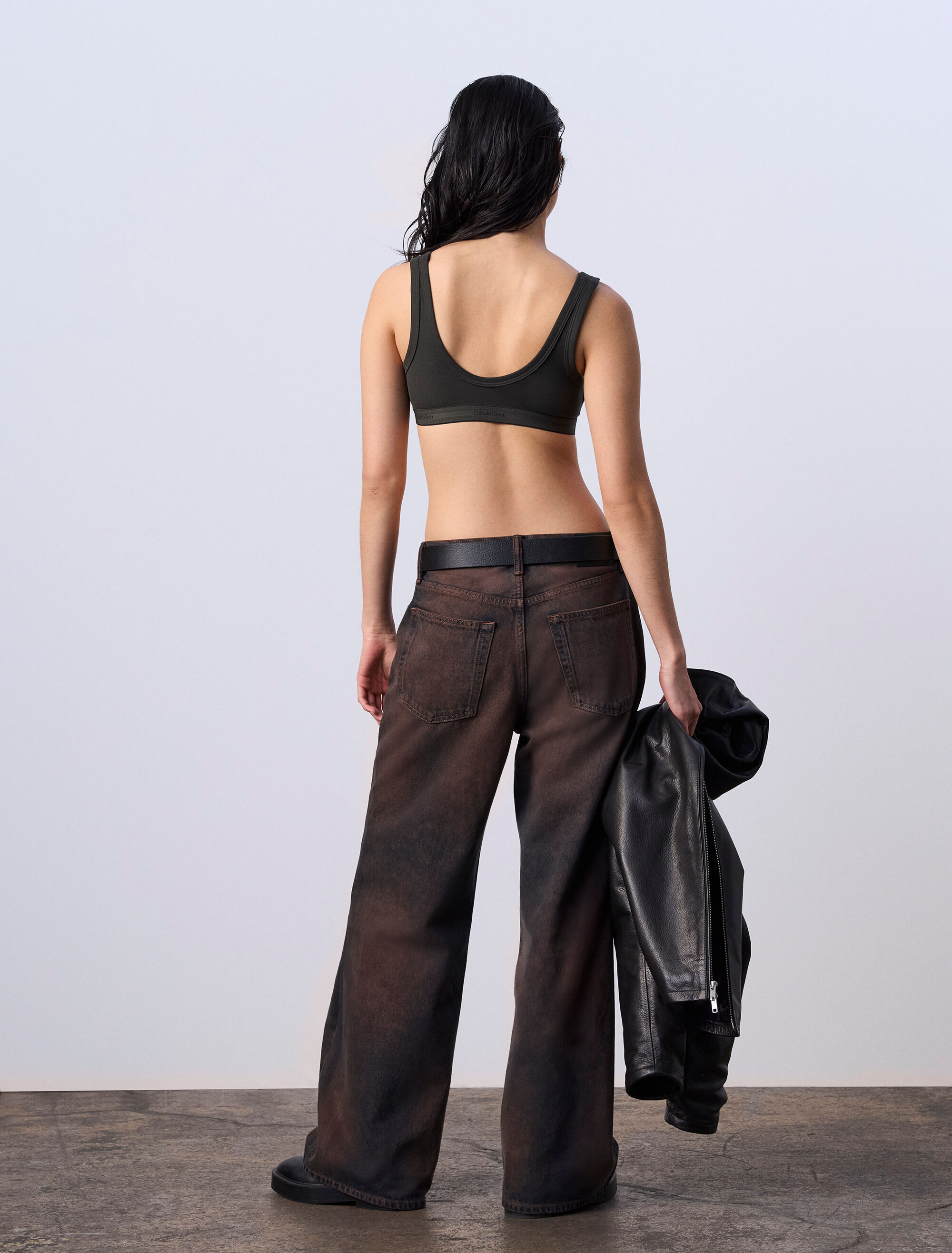 Jung Kook for Calvin Klein Baggy Jeans | black | Calvin Klein Taiwan