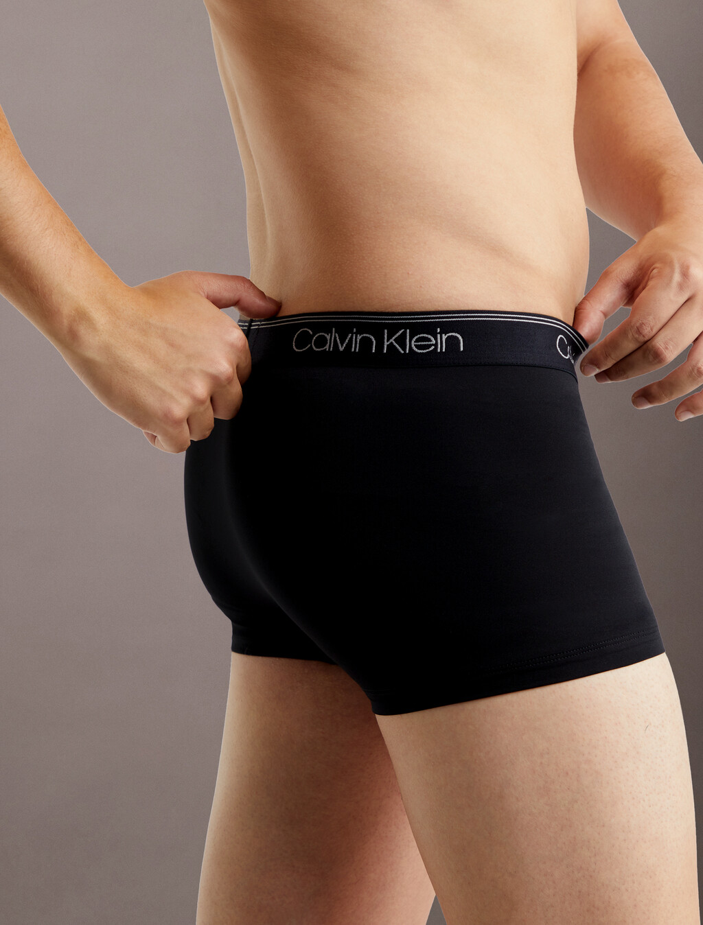 Logo Low Rise Trunk 3 Pack, Black, hi-res