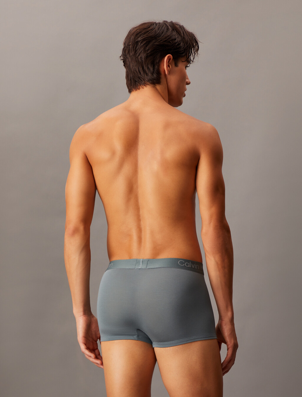 Silk Knit Low Rise Trunks, Blue Performance, hi-res