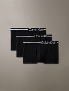 3 件套組 Renew 低腰平口內褲, Black, hi-res