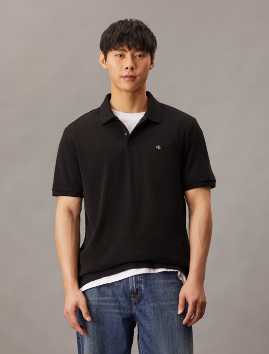 棉質珠地布 Polo 衫