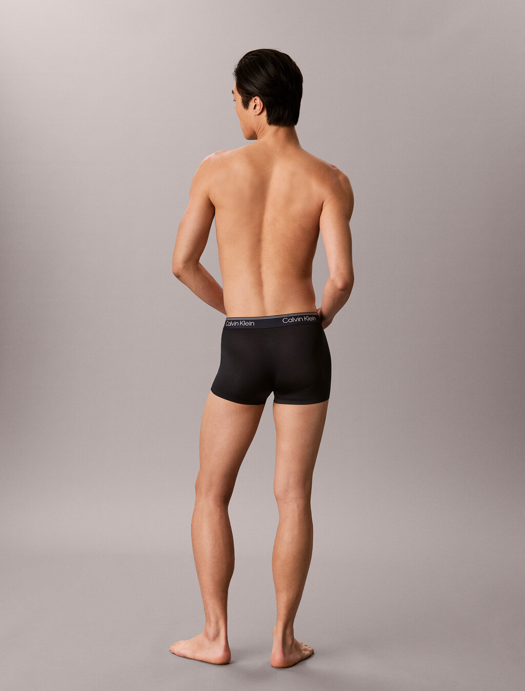 Microfiber Mesh Cooling Low Rise Trunk, Dark Sapphire, hi-res