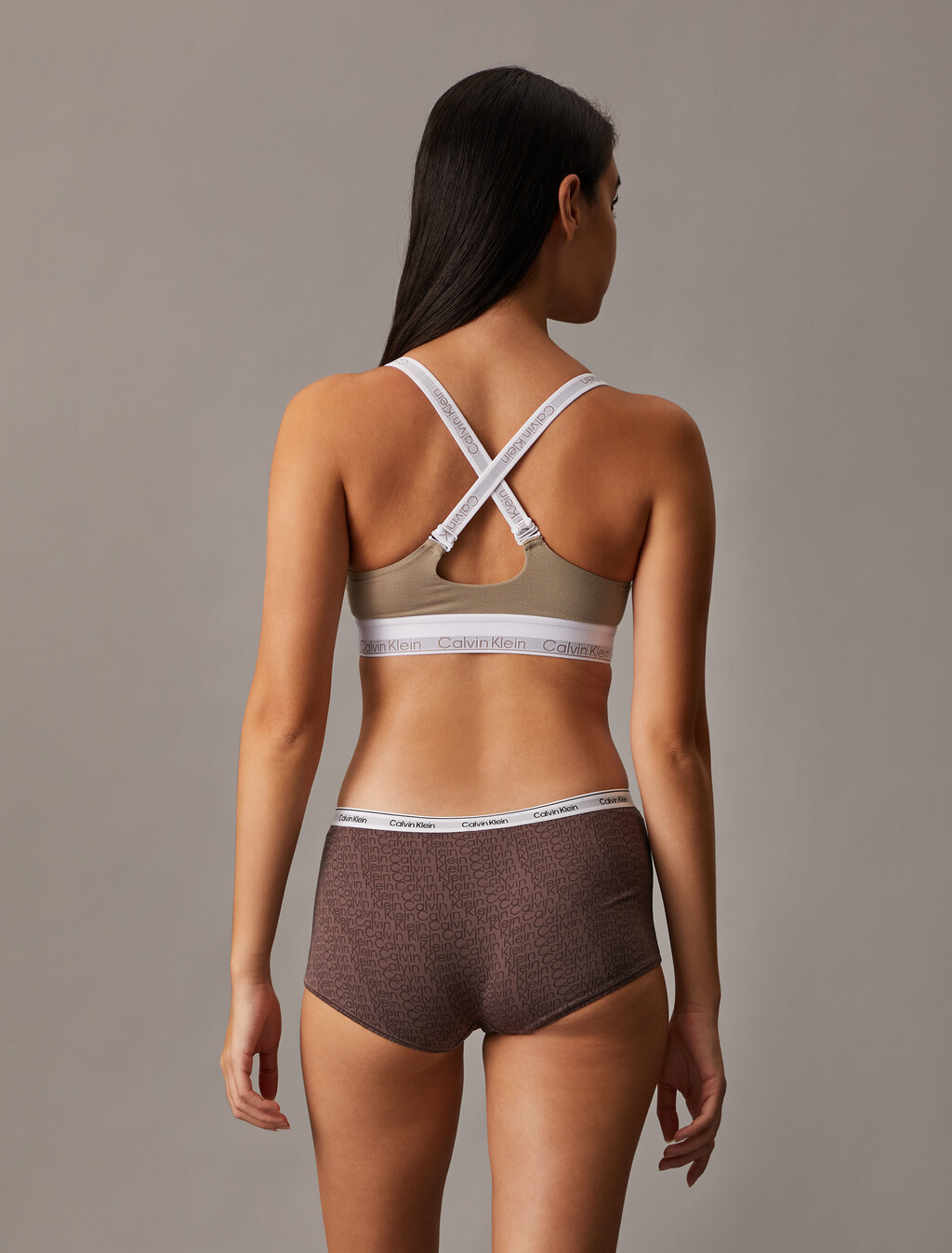 BOYSHORTSHFFLD LG_SMLL_, SHUFFLED LOGO_SMALL_PLUM TRUFFLE, hi-res