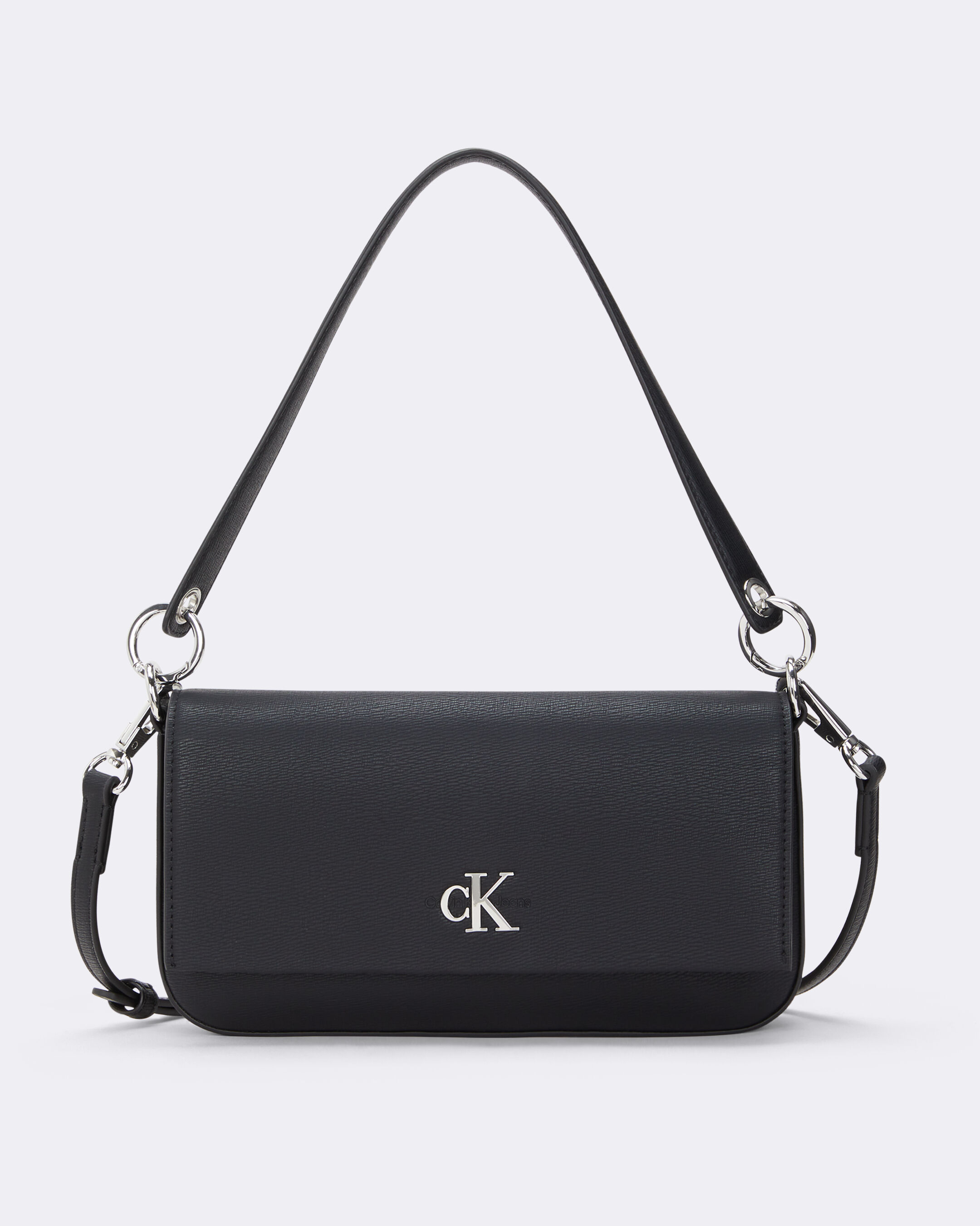 Calvin klein black crossbody new arrivals purse