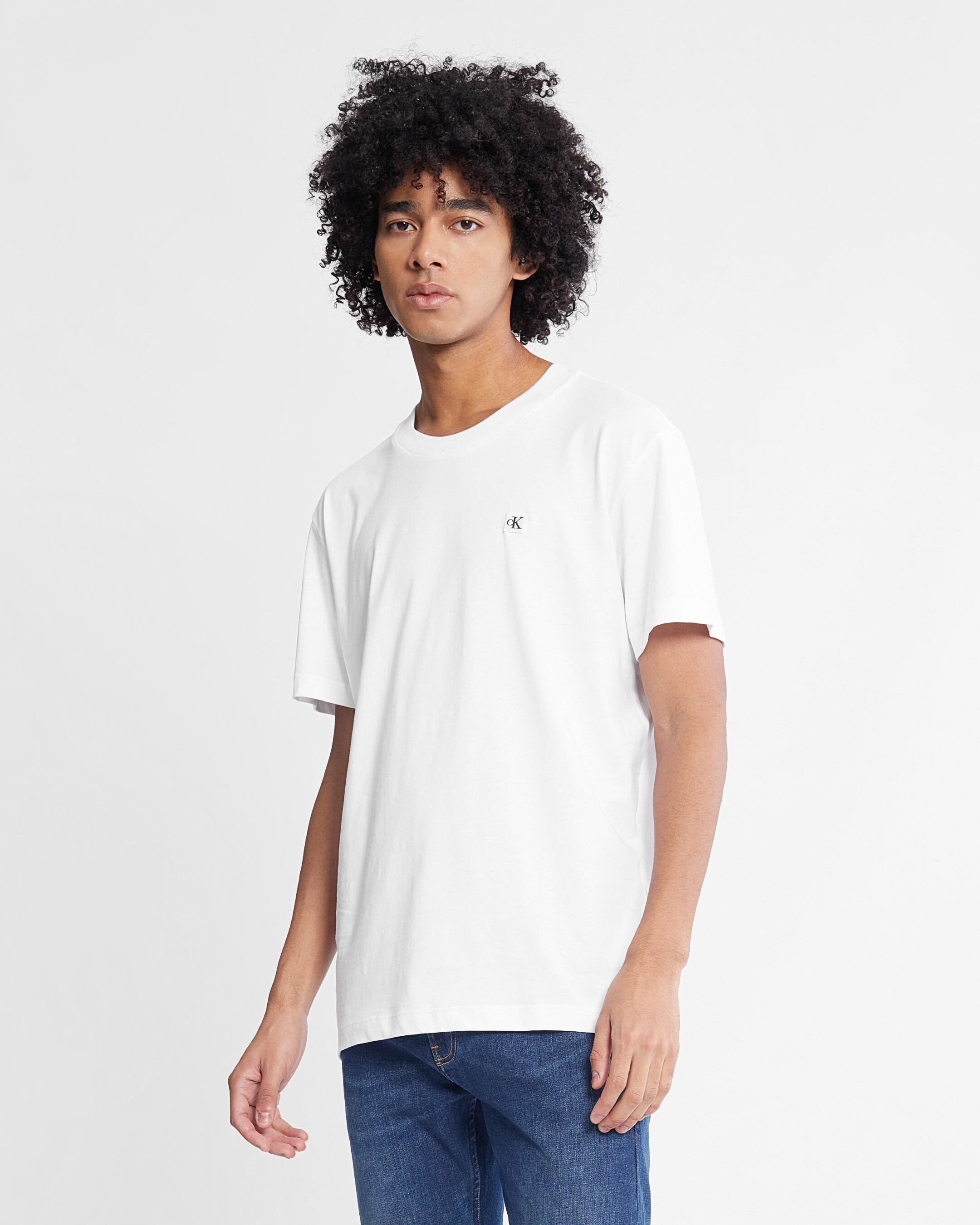Calvin klein sleepwear logo crew t shirt top