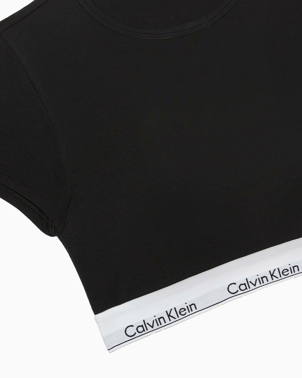 MODERN COTTON 無鋼圈 T 恤胸罩, Black, hi-res