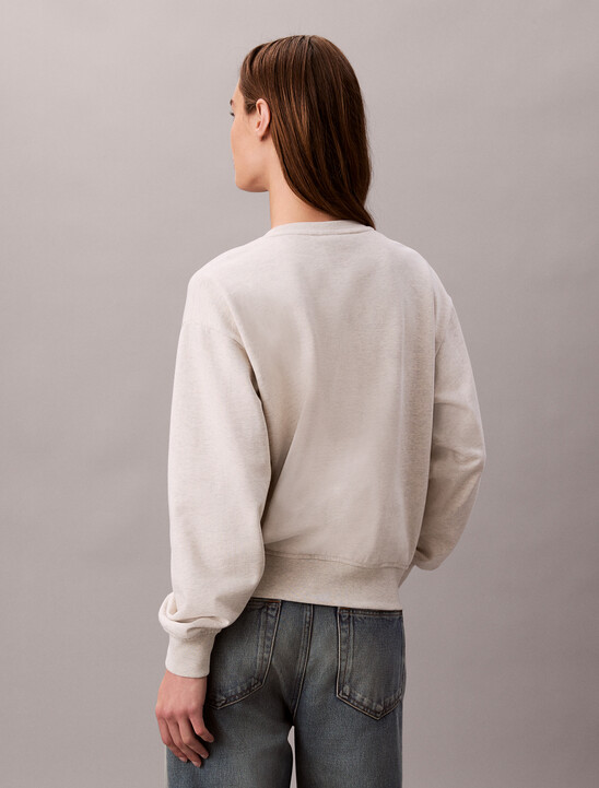 Cropped Monogram Sweatshirt