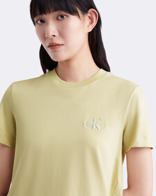 Calvin Klein Monogram 上衣, GREEN HAZE, hi-res
