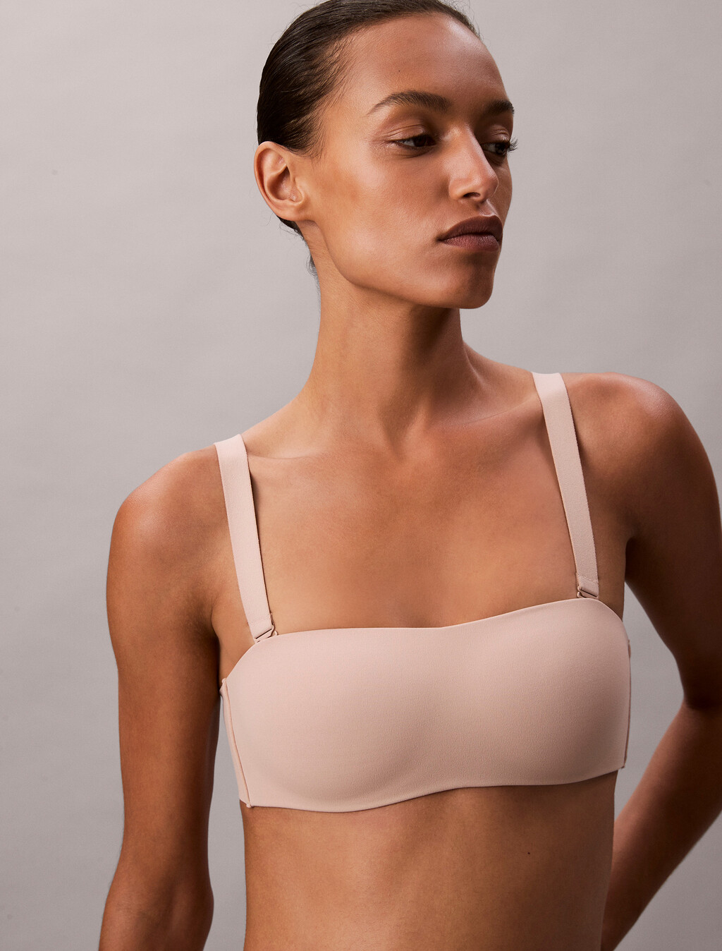 Strapless Bandeau Bra - Perfectly Fit, Cedar, hi-res