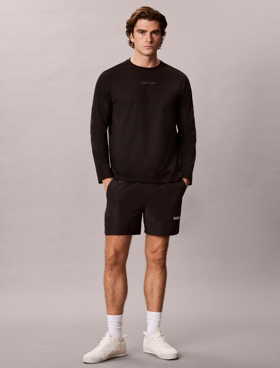 Embossed Logo Long Sleeve T-Shirt