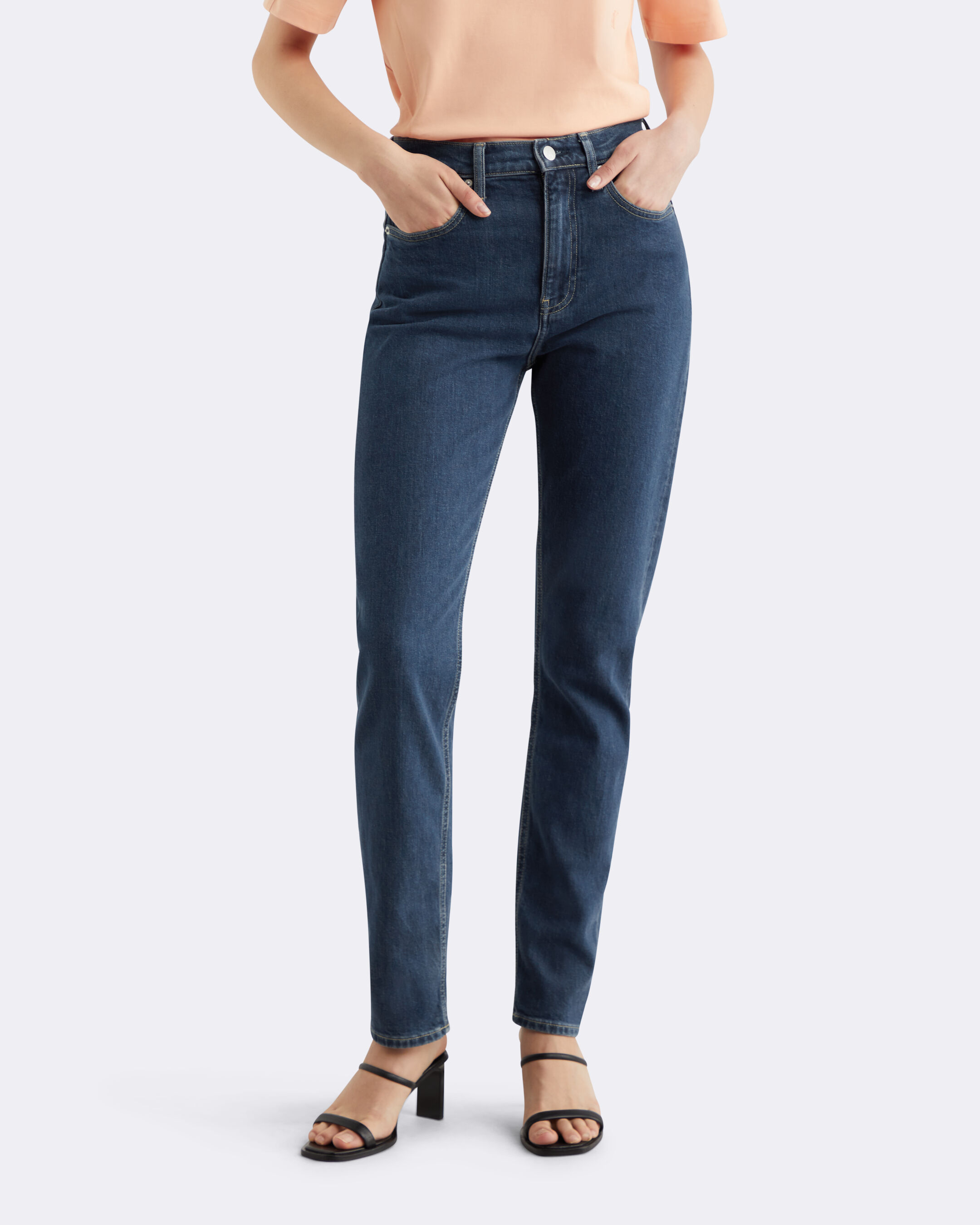 Authentic Slim Straight Jeans | blue | Calvin Klein Taiwan Authentic Slim Straight Jeans | blue | Calvin Klein Taiwan