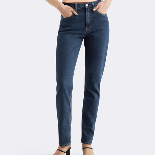 Authentic 修身直筒牛仔褲 Denim Dark