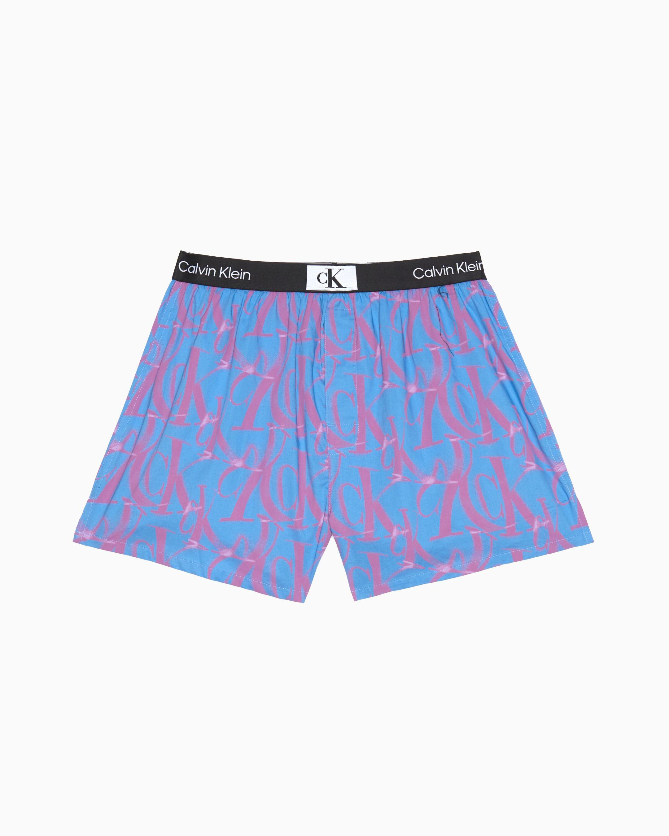 Calvin klein discount woven boxer shorts