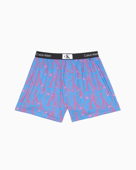 CALVIN KLEIN 1996 梭織棉質平口內褲