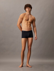 Silk Knit Low Rise Trunks, Black, hi-res