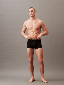 Micro Stretch Cooling Low Rise Trunks, Black, hi-res