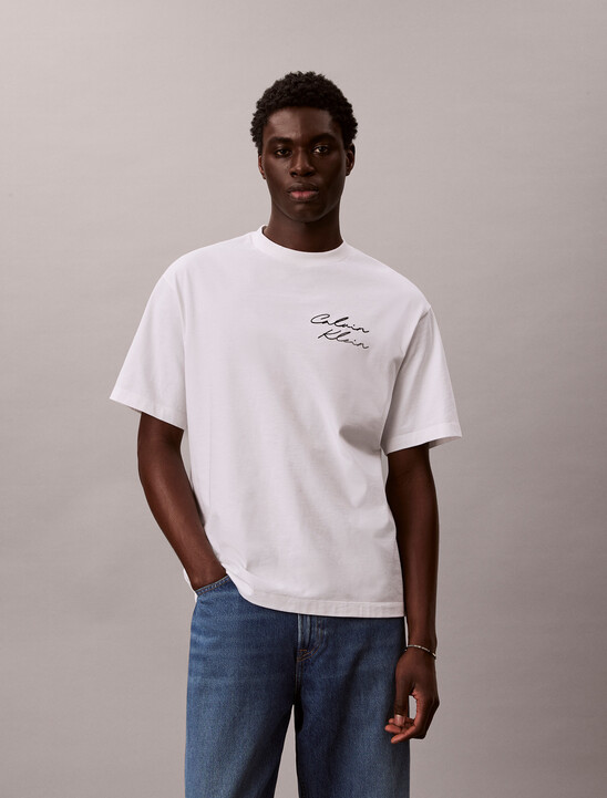 Relaxed Script Logo T-shirt