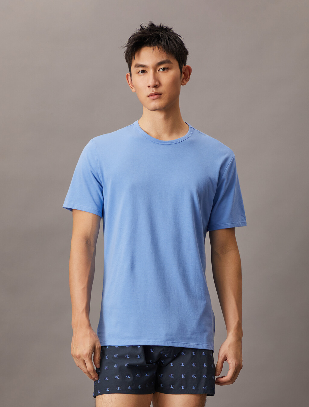 3 件套組彈力棉質圓領 T 恤, BUFF PINK/BAYOU/GLACIER, hi-res
