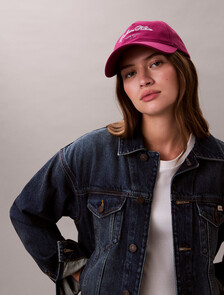 Calvin Klein NY 圖案棒球帽, Fruity Sangria, hi-res