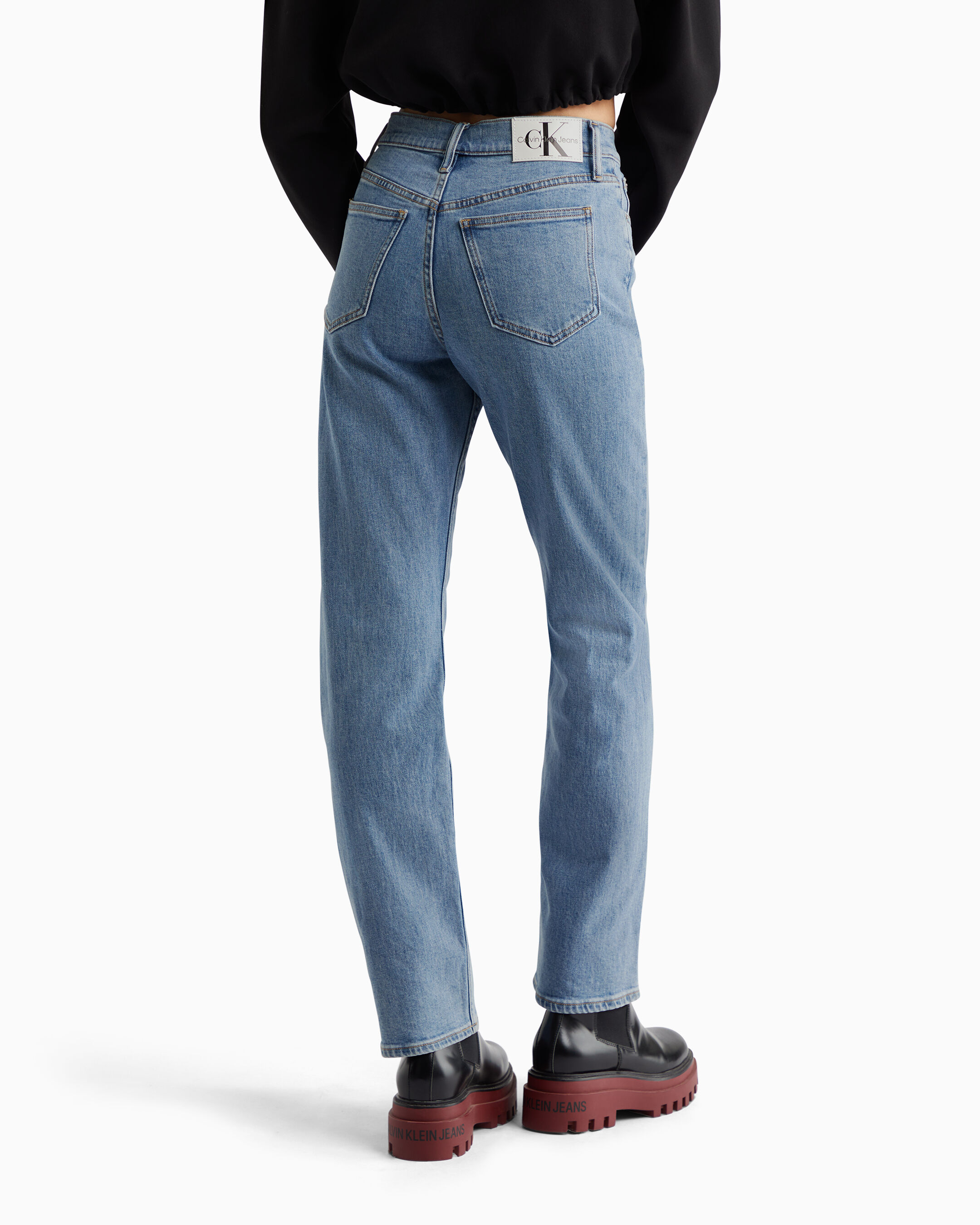 Calvin klein high cheap rise jeans