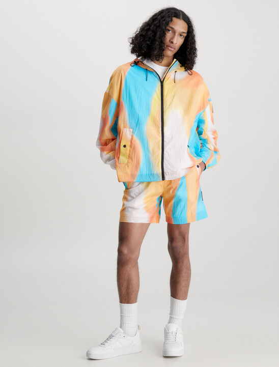 Recycled Nylon Multicolour Shorts