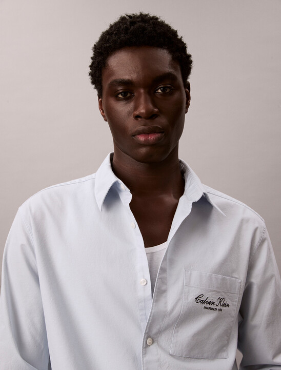 Relaxed Oxford Cotton Shirt