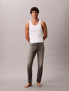 Slim Taper 37.5 Jeans, ABRADED STONE, hi-res