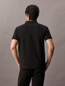 Cooling Short Sleeve Polo, Ck Black, hi-res