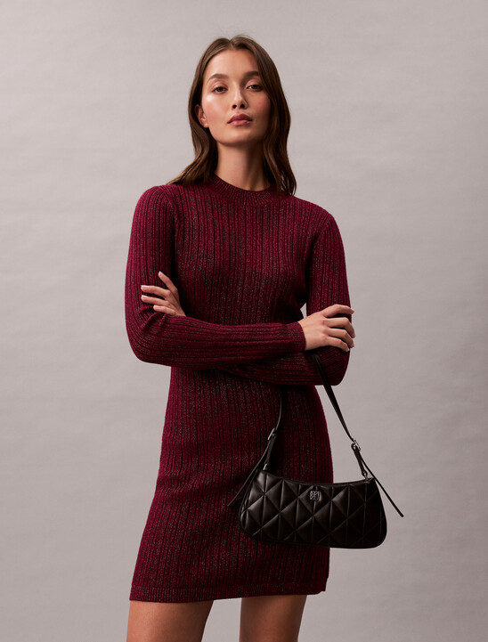 Quilted Emblem Logo Small Shoulder Bag