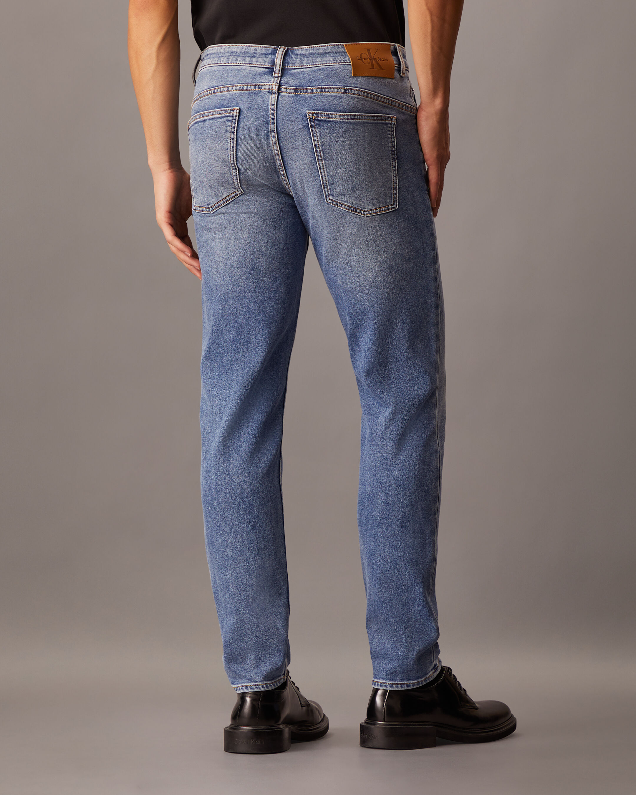 Luxe Lined Body 窄口牛仔褲| blue | Calvin Klein 台灣