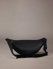 Monogram Waist Bag, Black, hi-res