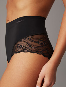 Sensual Stretch Lace Shaping Brief, Black, hi-res