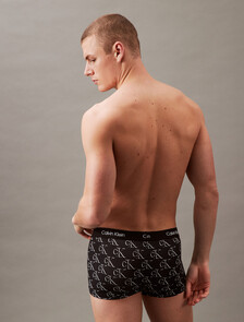 CALVIN KLEIN 1996 超細纖維低腰內褲, Black, hi-res