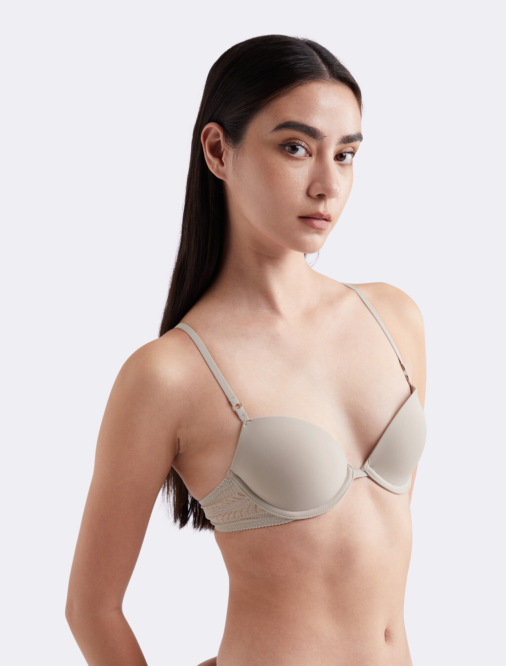 Minimalist Lightly Lighted Demi Bra, ATMOSPHERE, hi-res