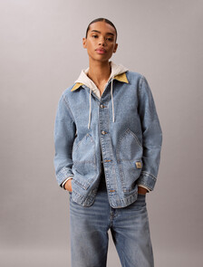 Utility Denim Jacket, TINTED APOLLO, hi-res
