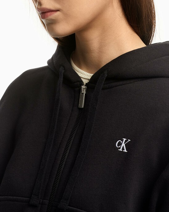 Archive Logo Zip Up Hoodie