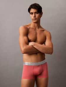 Brushed Microfiber Stretch Low Rise Trunk, Antique Pink, hi-res