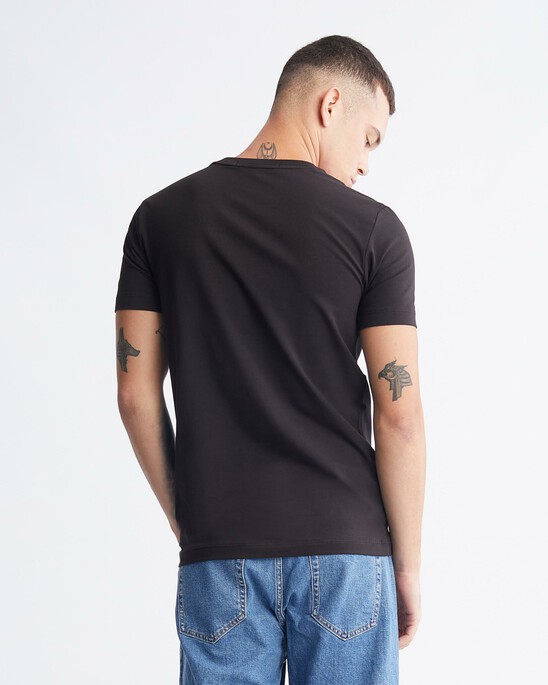 Metallic Foil Monogram Organic Cotton Tee